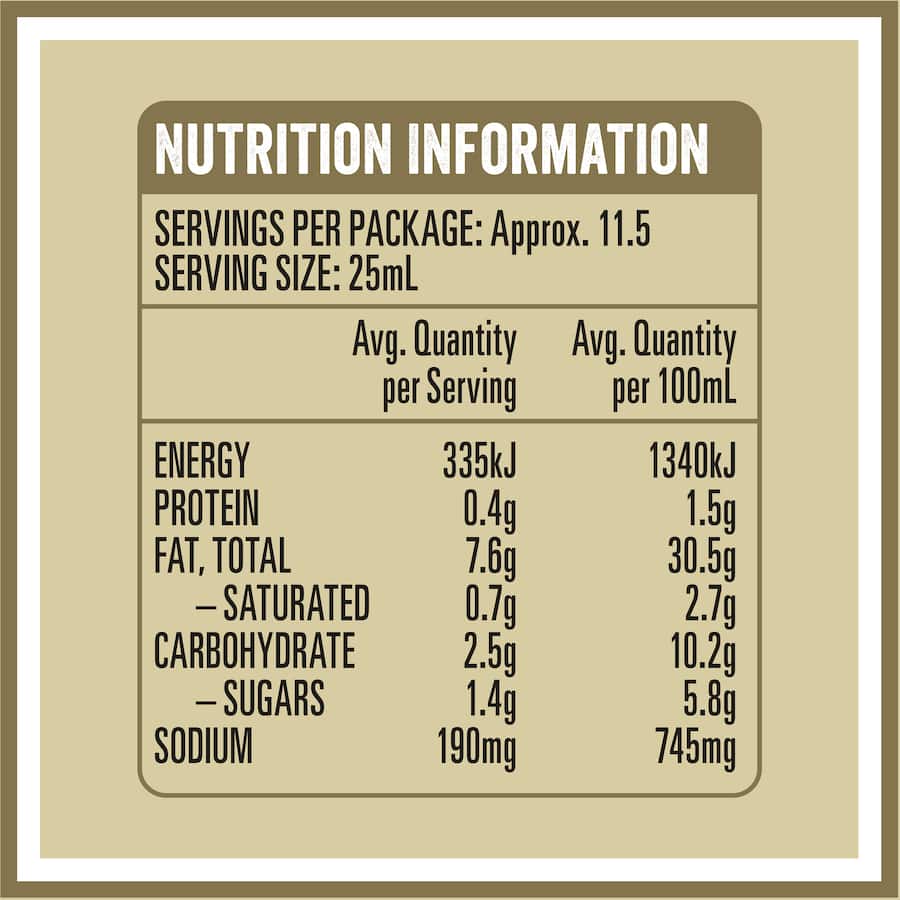 Heinz Seriously Good Aioli Lite Squeeze bottle 295mL