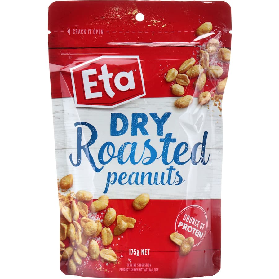 Eta Peanuts Dry Roasted 175g