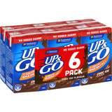 Sanitarium Up & Go Liquid Breakfast Chocolate No Added Sugar 6pk 250mL