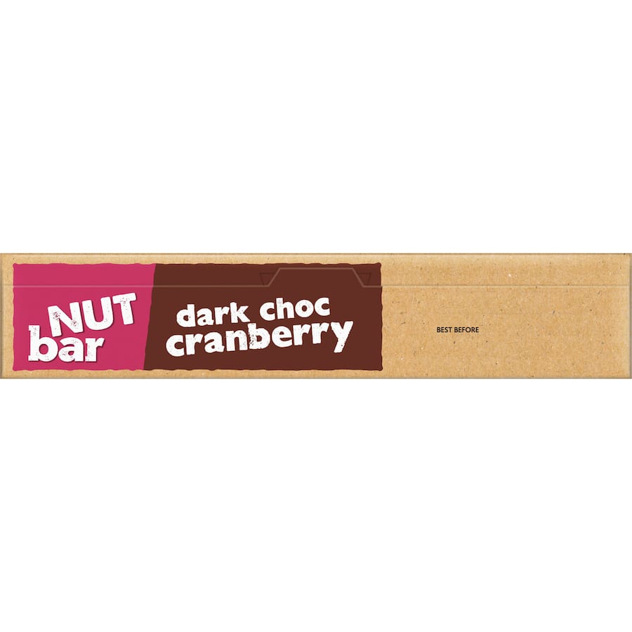 Tasti Nut Bars Dark Choc Cranberry 6pk 210g
