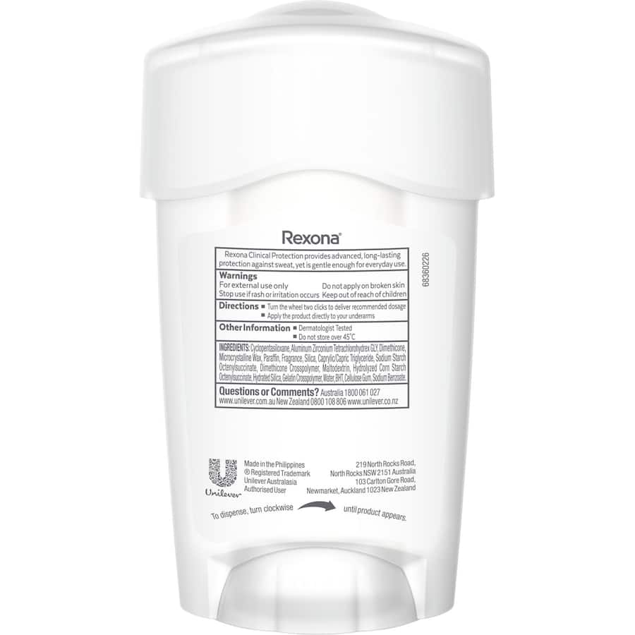Rexona Women Clinical Protection Antiperspirant Shower Clean 45mL