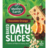 Mother Earth Oaty Slices Oat Bars Chocolate Orange 6pk 240g
