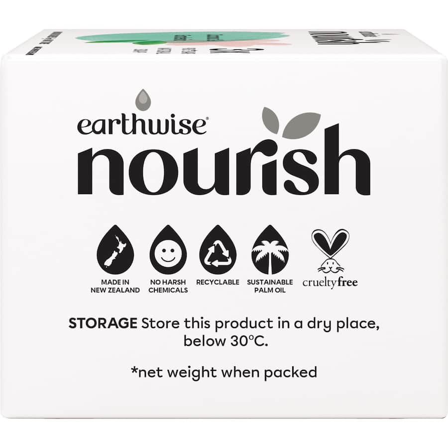 Earthwise Nourish Soap Coconut & Gardenia 90g bars 3pack