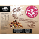 Tasti Protein Bars Dark Choc Cranberry 5pk 200g
