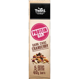Tasti Protein Bars Dark Choc Cranberry 5pk 200g