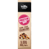 Tasti Protein Bars Dark Choc Cranberry 5pk 200g