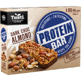 Tasti Protein Bars Dark Choc Almond 5pk 200g