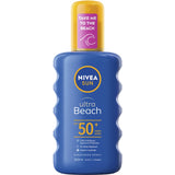 Nivea Sun Ultra Sunscreen Beach Spray Spf50+ 200mL