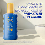 Nivea Sun Ultra Sunscreen Beach Spray Spf50+ 200mL