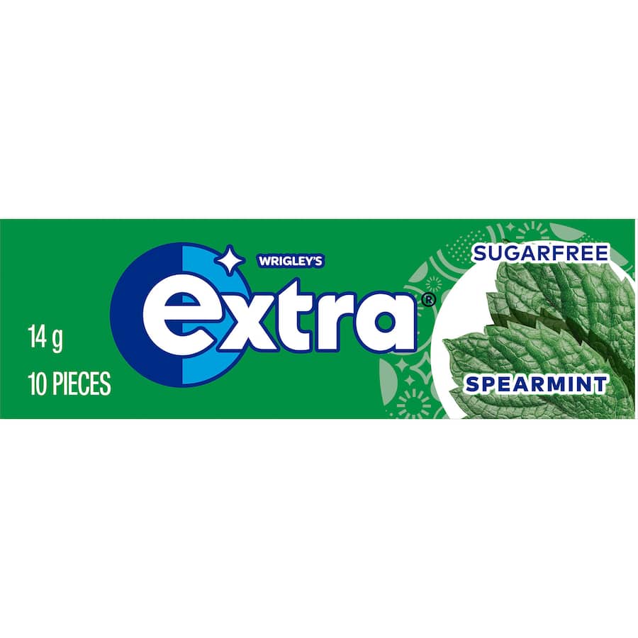 Wrigleys Extra Chewing Gum Spearmint 10pce