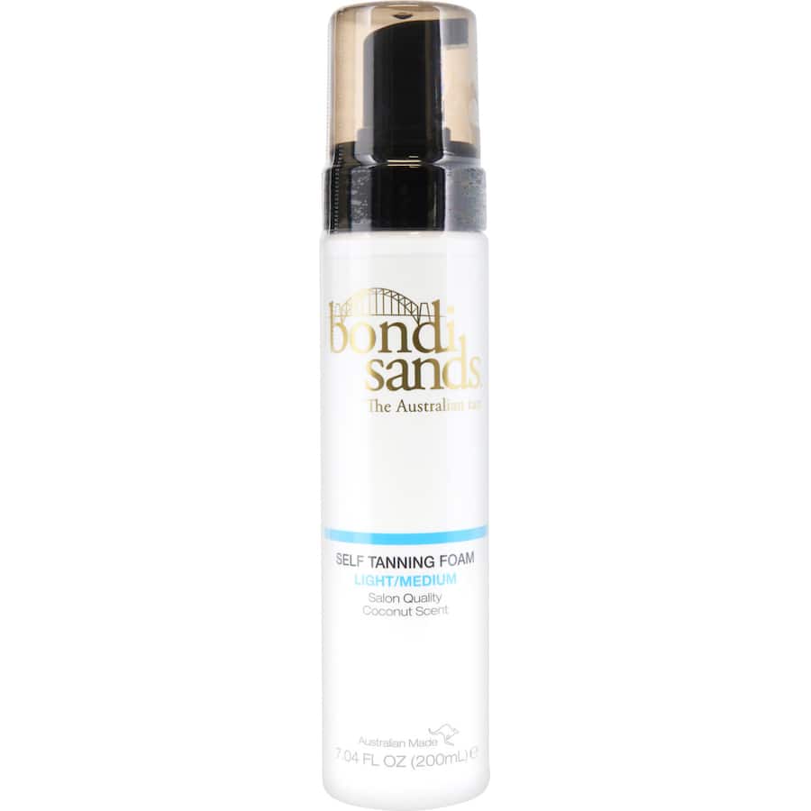 Bondi Sands Tanning Lotion Light/medium Self Tan Foam 200mL