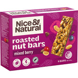 Nice & Natural Nut Bars Mixed Berry 6pk 192g