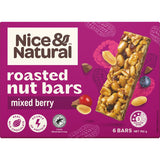 Nice & Natural Nut Bars Mixed Berry 6pk 192g