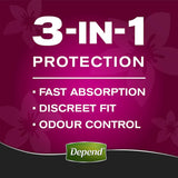 Depend Real Fit Underwear Womens Continence Pants Large 8pack