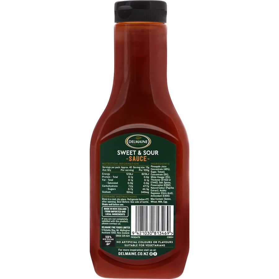 Delmaine Sweet & Sour Sauce  610g