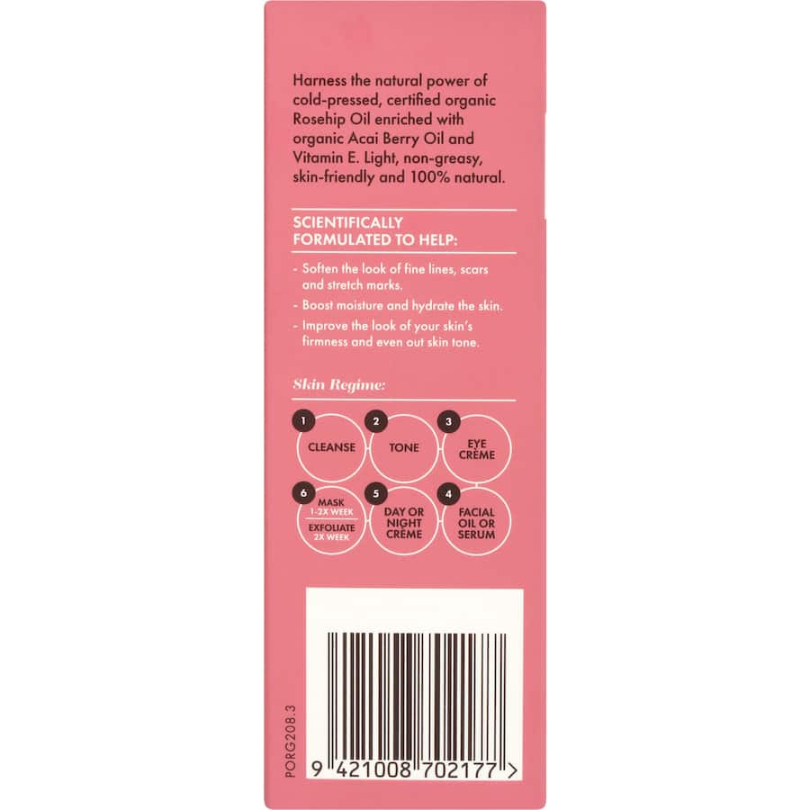 Essano Certified Organic Rosehip Oil  45mL