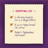 Pataks Recipe Base Gogonut Korma Mild Packet 315g
