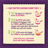 Pataks Recipe Base Butter Chicken Mild Packet 313g