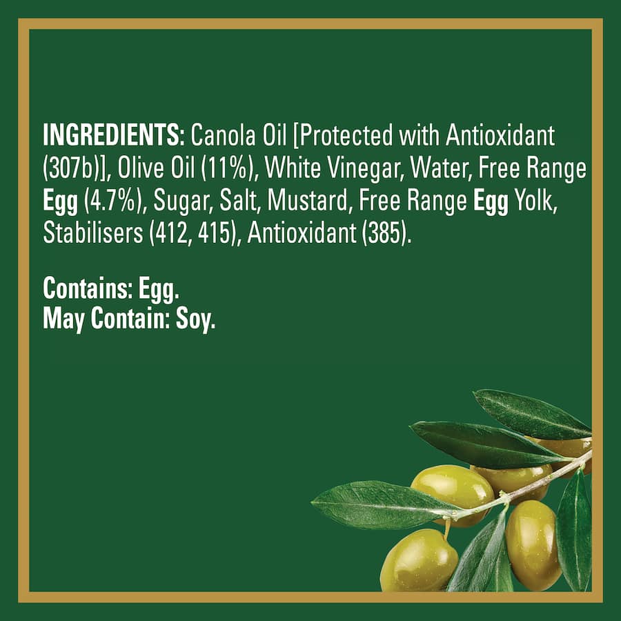Heinz Seriously Good Mayonnaise Olive Oil Jar 470g