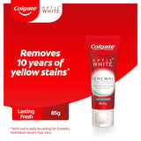 Colgate Optic White Whitening Toothpaste Renewal Teeth Whitening Tube 85g