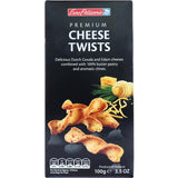 Euro Patisserie Crackers Cheese Twists 100g