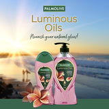 Palmolive Luminous Oils Shower Gel Body Wash Coconut Frangipani 400mL