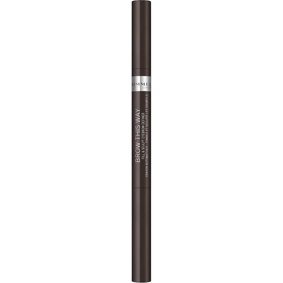 Rimmel Brow This Way Eyebrow Sculpting Kit 2 In 1 Dark Brown .4g