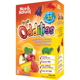 Nice & Natural Fruit Snacks Oddities 8pk 136g