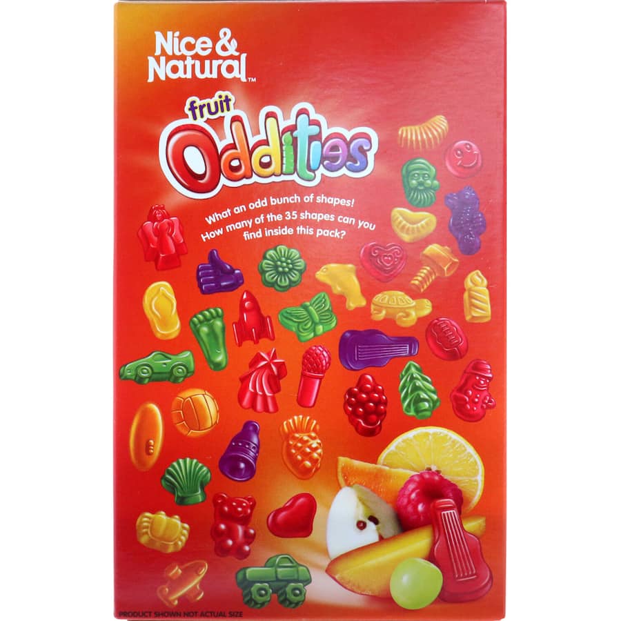 Nice & Natural Fruit Snacks Oddities 8pk 136g
