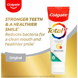 Colgate Total Antibacterial Toothpaste Original Tube 115g
