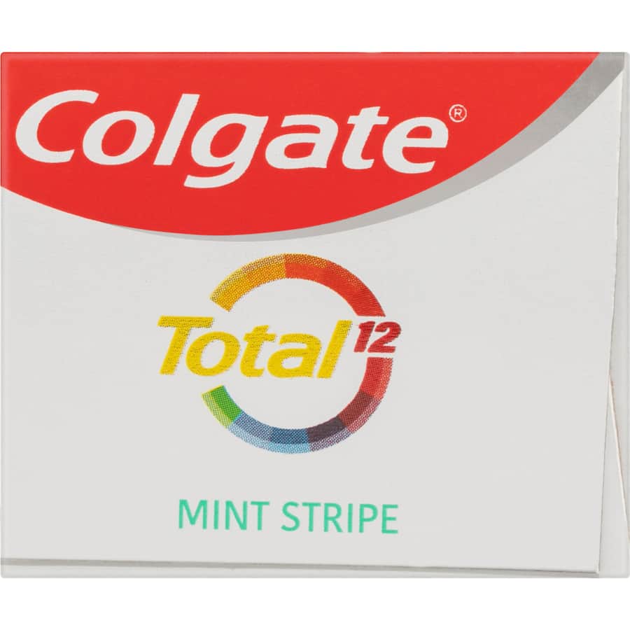 Colgate Total Antibacterial Toothpaste Mint Stripe Tube 115g