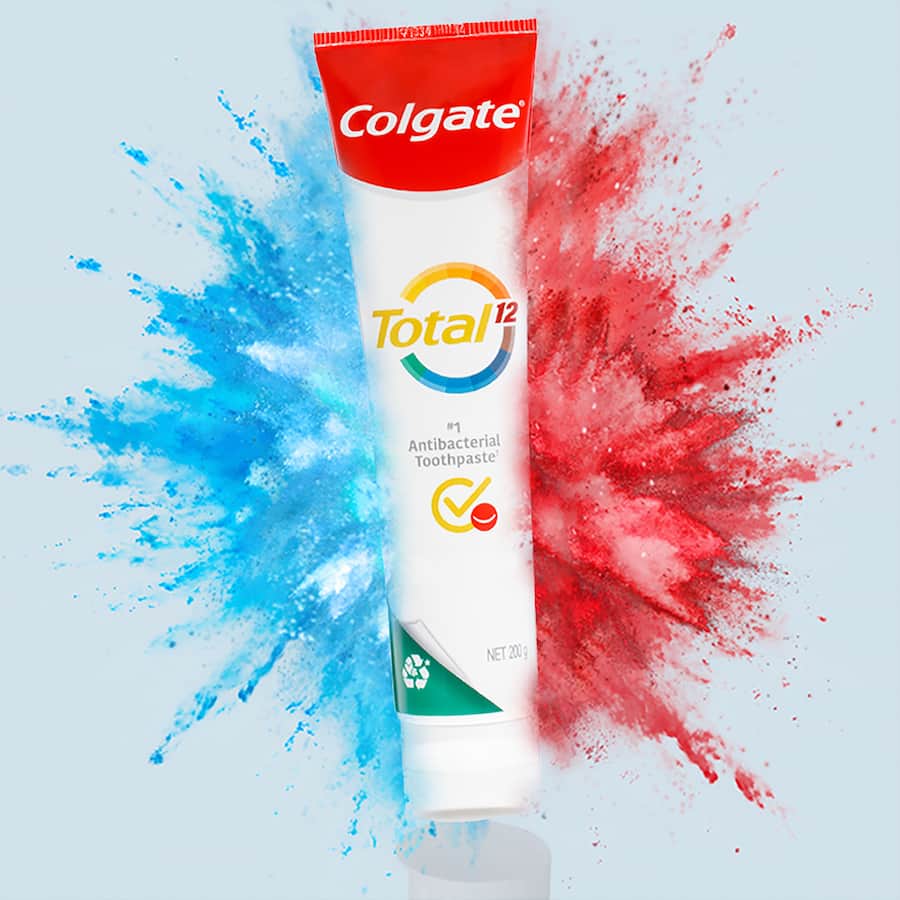 Colgate Total Antibacterial Toothpaste Deep Clean Value Pack Tube 200g