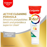 Colgate Total Antibacterial Toothpaste Deep Clean Value Pack Tube 200g