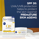 Nivea Q10 Power Anti-wrinkle Firming Day Cream Spf30 50mL