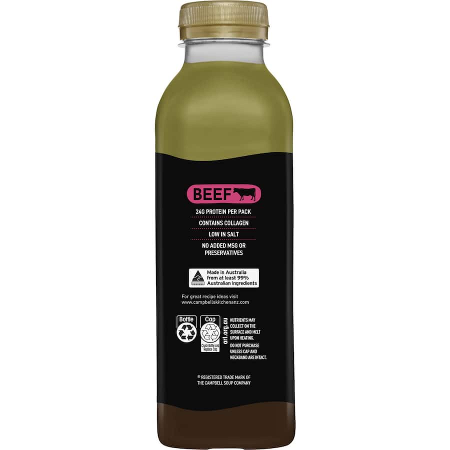 Campbells Beef Stock Bone Broth 500mL
