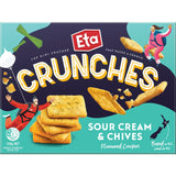 Eta Crunches Crackers Sour Cream & Chives 160g