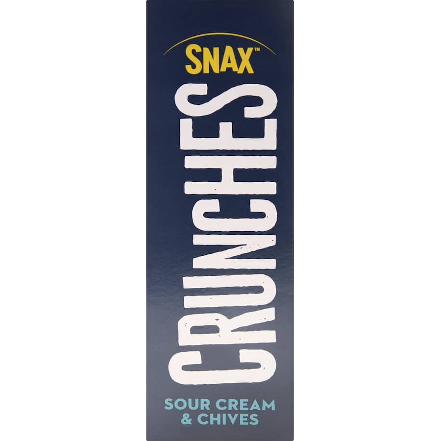 Eta Crunches Crackers Sour Cream & Chives 160g