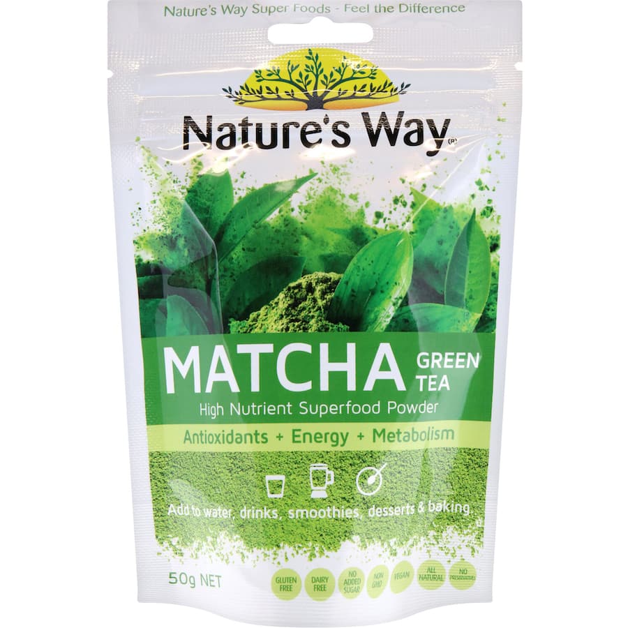 Natures Way Super Foods Matcha  50g