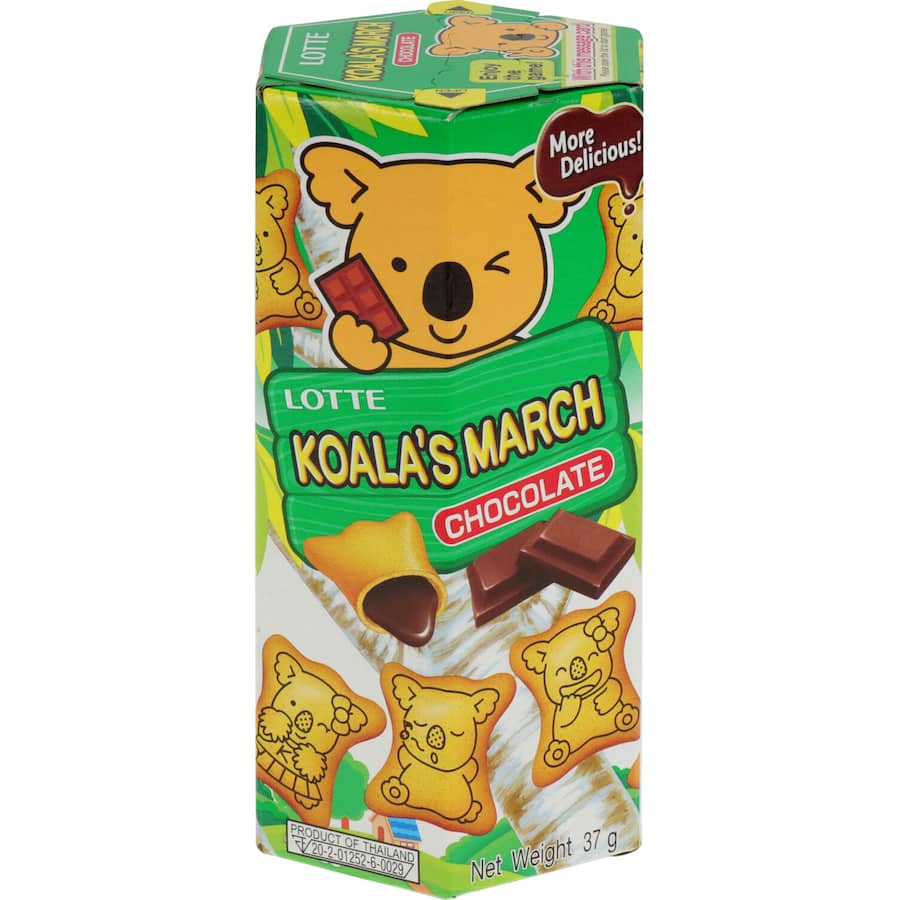 Lotte Koala's March Biscuits Chocolate Filled Box 37g