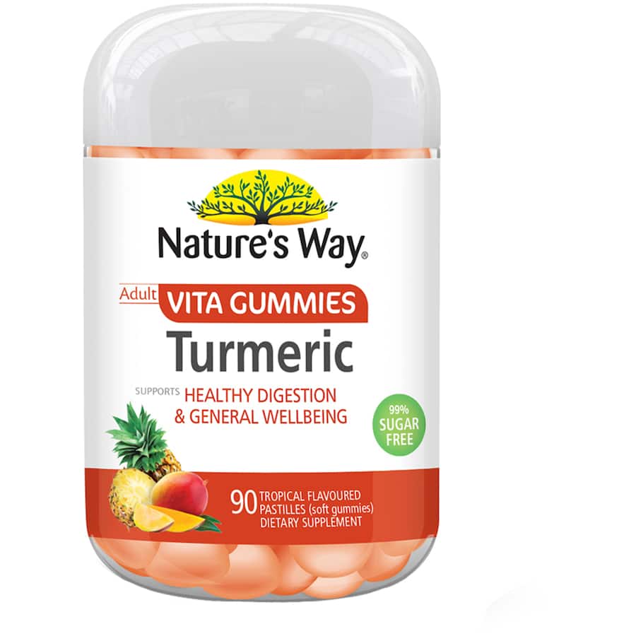 Natures Way Adults Turmeric  90pack