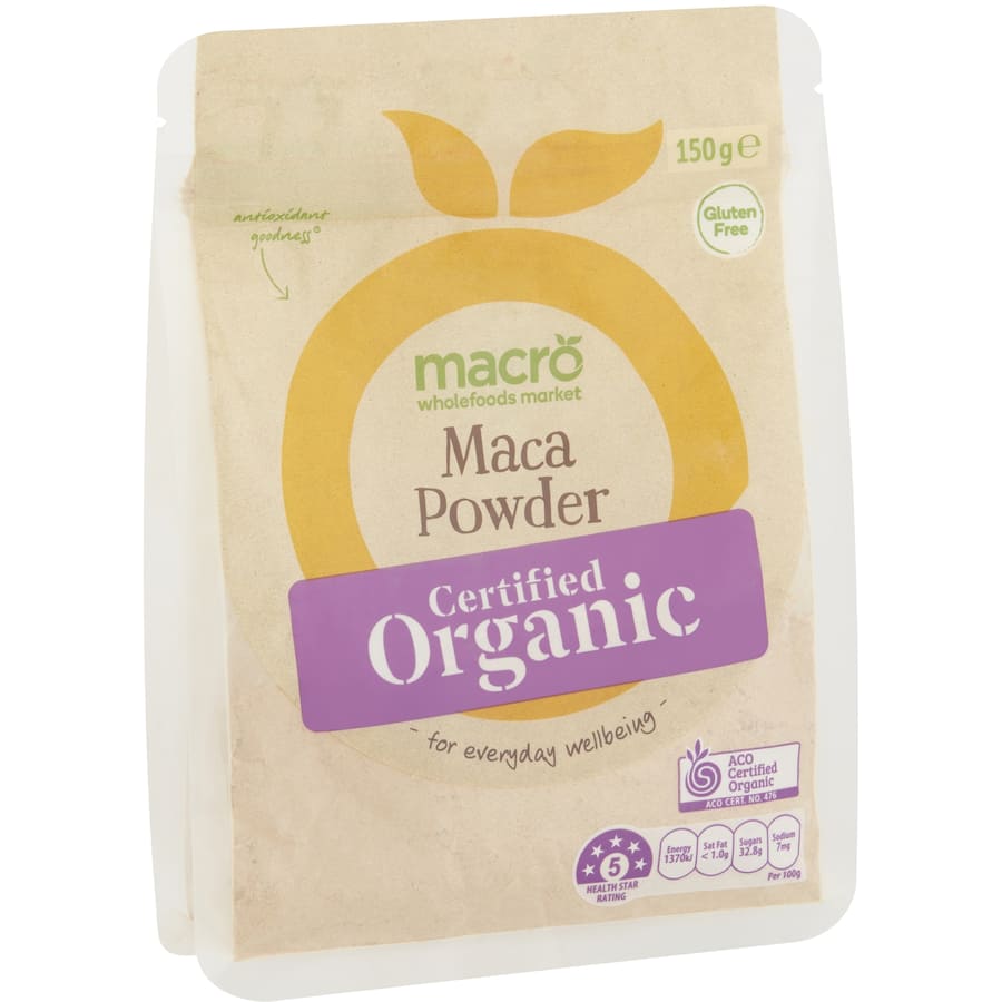 Macro Organic Maca Powder Gluten Free 150g
