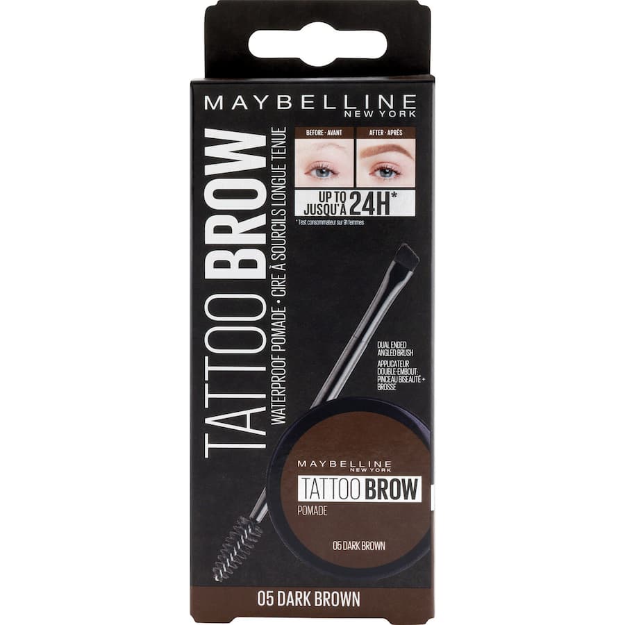 Maybelline Tattoo Brow Pomade Dark Brown 3.5mL