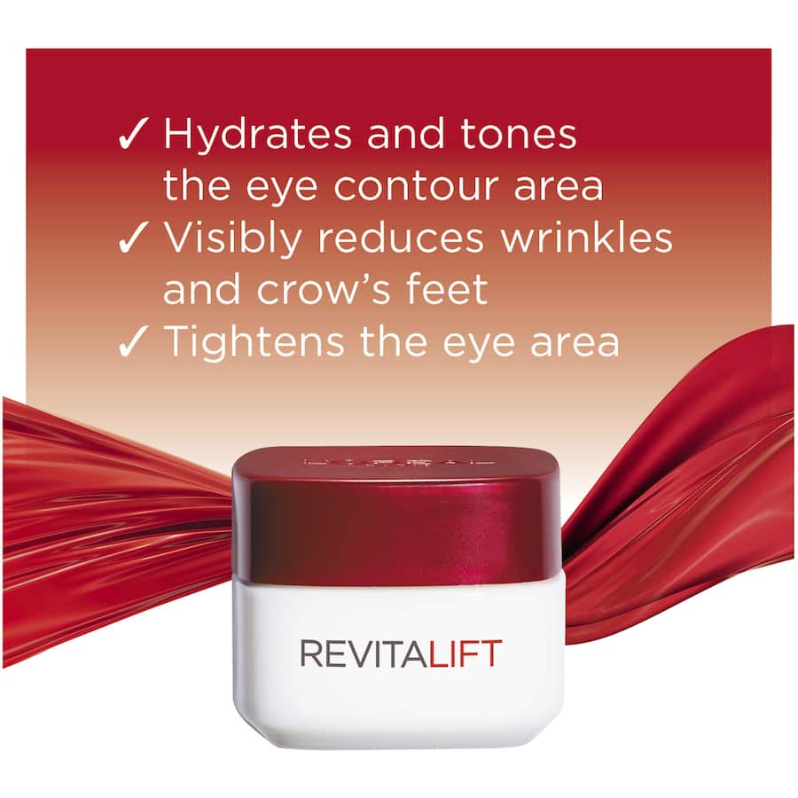 L'oreal Paris Revitalift Eye Cream Pottle Pottle 15mL