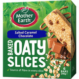 Mother Earth Oaty Slices Oat Bars Salted Caramel 6pk 240g