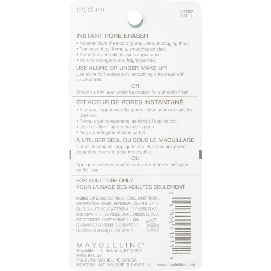 Maybelline Baby Skin Primer Instant Pore Eraser