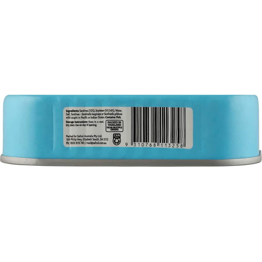 Deep Cove Sardines In Oil  Tear tab can 125g
