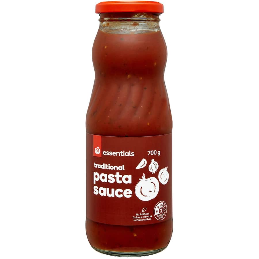 Essentials Pasta Sauce Traditional 700g