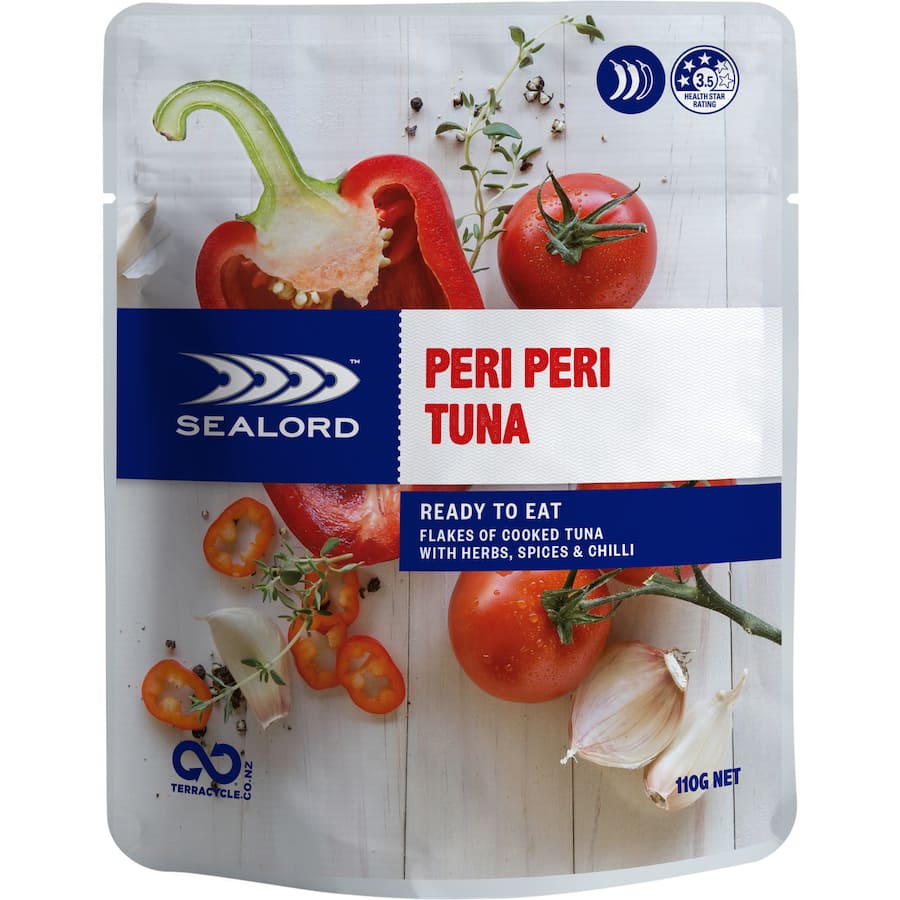 Sealord Tuna Pockets Peri Peri Pouch 110g
