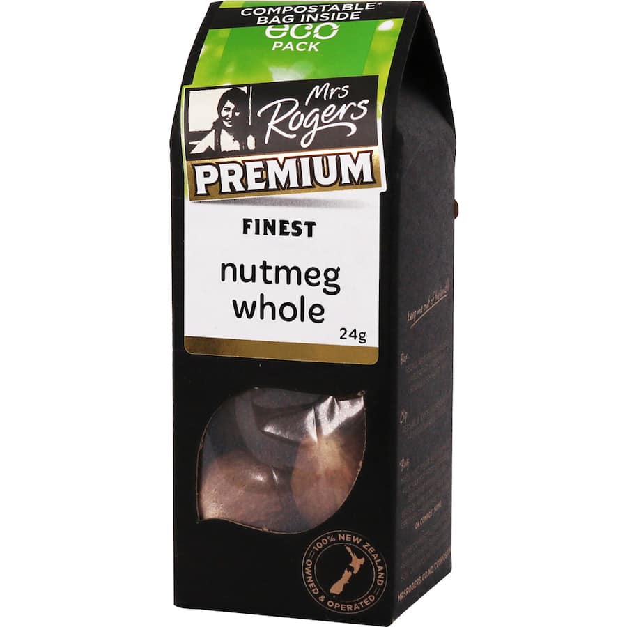 Mrs Rogers Eco Pack Premium Nutmeg Finest Whole Box 24g