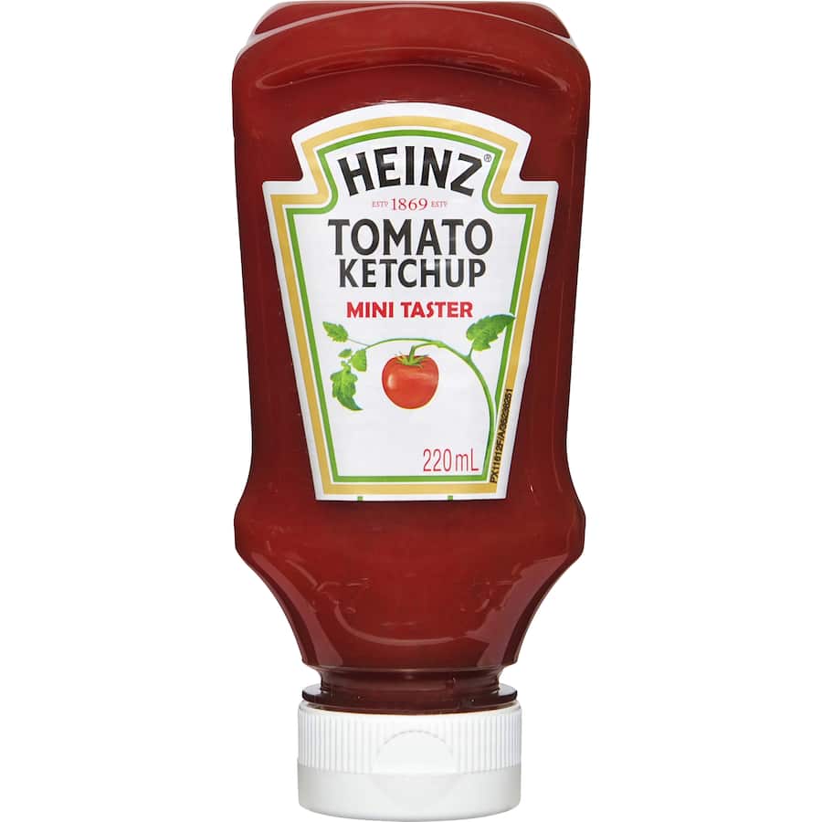 Heinz Tomato Ketchup Mini Taster Squeeze bottle 220mL